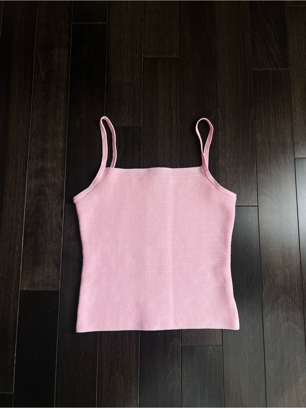 Women’s Pink Knit Bandage Top